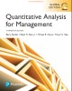 Ebook Quantitative analysis for management (13/E): Part 1
