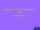 Lecture Object-Oriented programming - Lesson 1: Object-Orientation (OO)