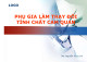 Bài giảng Phụ gia thực phẩm: Phụ gia làm thay đổi tính chất cảm quan - ThS. Nguyễn Thùy Linh