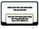 Bài giảng Phân tích yêu cầu phần mềm: Chương 5 - PGS. TS.Huỳnh Quyết Thắng