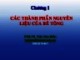 Bài giảng Kỹ thuật bê tông: Chương 1 - PGS.TS. Trần Văn Miền