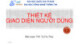 Bài giảng Thiết kế giao diện người dùng: Giới thiệu - ThS. Tạ Thu Thủy