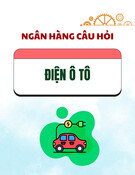 Ngân hàng câu hỏi thi kết thúc học phần Điện ô tô