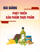 Bài giảng Phát triển sản phẩm thực phẩm - ThS. Trần Thị Huyền