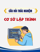 Câu hỏi trắc nghiệm Cơ sở lập trình