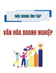 Nội dung ôn tập học phần Văn hóa doanh nghiệp