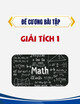 Đề cương bài tập Giải tích 1