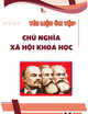 Tài liệu ôn tập Chủ nghĩa xã hội khoa học - Trường ĐH Sư Phạm TP.HCM