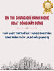 Ôn thi chứng chỉ hành nghề hoạt động xây dựng: Pháp luật Thiết kế xây dựng công trình – Công trình Thủy lợi, đê điều (Hạng 2)