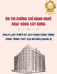 Ôn thi chứng chỉ hành nghề hoạt động xây dựng: Pháp luật Thiết kế xây dựng công trình – Công trình Thủy lợi, đê điều (Hạng 3)